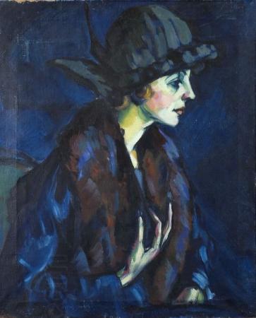 konrad magi Portrait of a woman oil painting picture